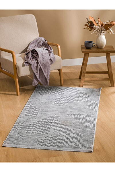 LC Waikiki TexX Store Kalitesi Geometrik Desenli Halı 80x150 cm