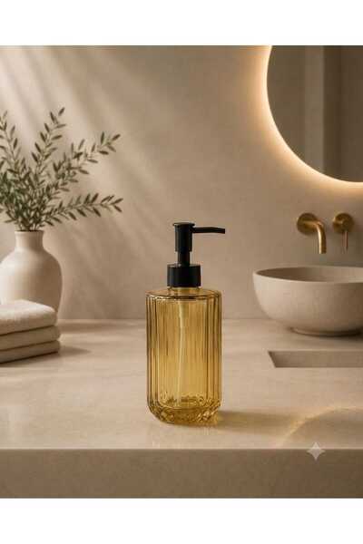 balsa group Mrk model colored thick glass liquid soap dispenser 450ml