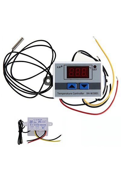 Eurokomp Termostat LCD temperatura XH-W3001 110-230V -50°C - +110°C