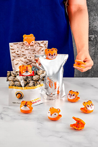PANJI (Set of 3) Cutie Package Clip Cute Animal Figured Bag Clip