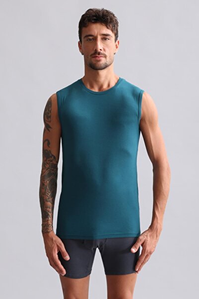 Aytuğ&Mısırlı قميص رياضي من Egyptian Modal by TENCEL HERCULES ذو قصة ضيقة ويا...