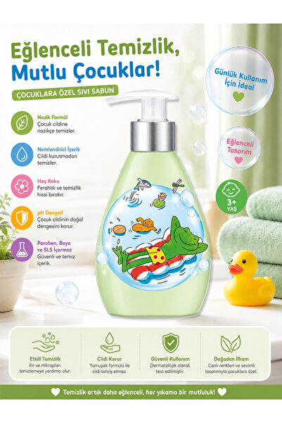 Frosch Senses Kinder Hassas Çocuk Sıvı Sabunu 300 ml