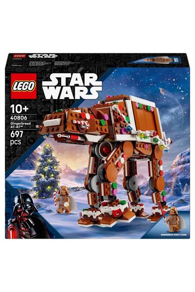 LEGO Star Wars Zencefilli Kurabiye AT-AT Walker 40806 - 10 Yaş ve Üzeri Çocuklar için Yılbaşı Temalı
