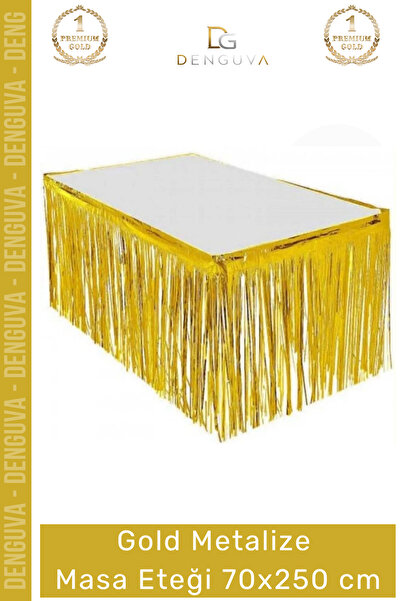 Denguva # Table Skirt Birthday Party Decoration Shiny Tasseled Quality 70X250...