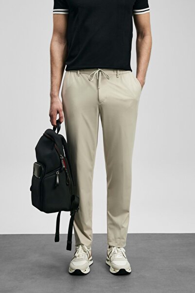 Lufian 111190357 Calep Smart Ανδρικό Παντελόνι Chino Slim Fit Ανδρικό Παντελό...