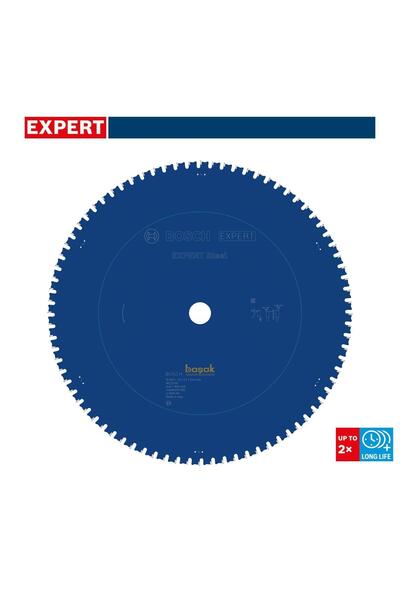 Bosch Expert Metal 355x2.6x25.4 mm 80 Diş Elmas Uçlu Metal Kesme Daire Tester...