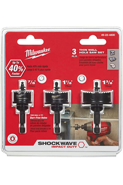 Milwaukee Panç İmpact Seri 3 Lü Set 49224800