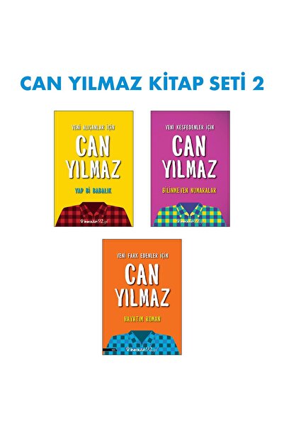 İnkılap Kitabevi CAN YILMAZ SET -2 | Can Yılmaz