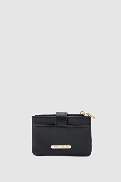 Shule Bags Cleo Zippered Women's Wallet Black