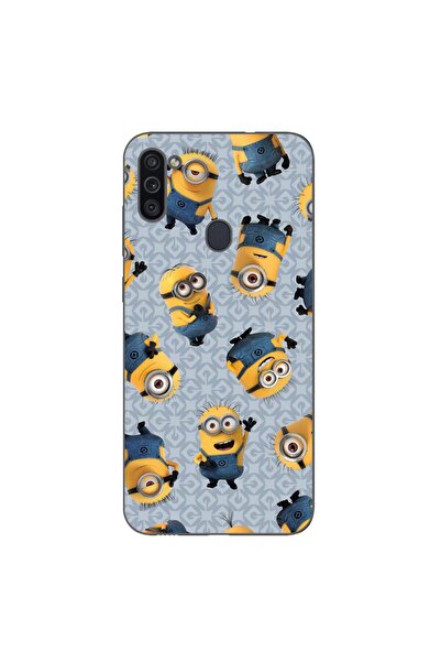 OEM Husa compatibila cu Samsung Galaxy A11 Silicon Gel Tpu Model Pattern Minioni