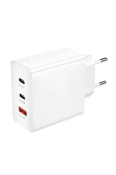 Vivendo Incarcator telefon 65W, 2 porturi PD/Type-C + 1 port USB, incarcare s...