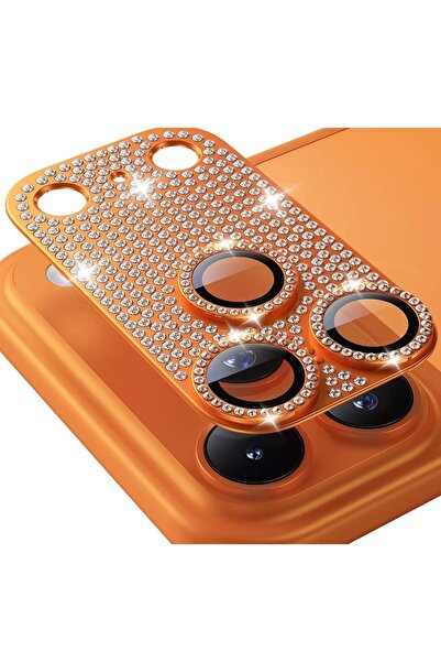MEKTEK iPhone 17 Pro Compatible Full Stone-Coated Ar and Af Feature Camera Gl...