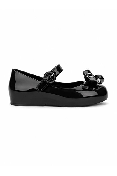 Mini Melissa Κοριτσίστικες μπαλαρίνες Sweet Love Glam με μεταλλικό φιόγκο 21-...