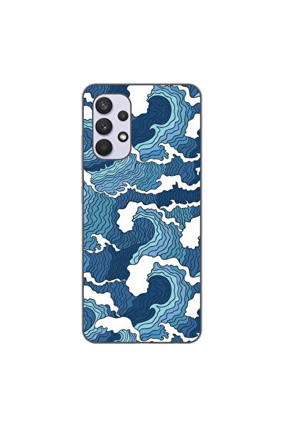 OEM Husa compatibila cu Samsung Galaxy A32 4G Silicon Gel Tpu Model Crazy Waves