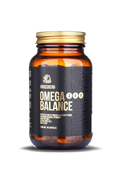 Grassberg Omega 3-6-9 Balance 1000 mg 90 capsule moi