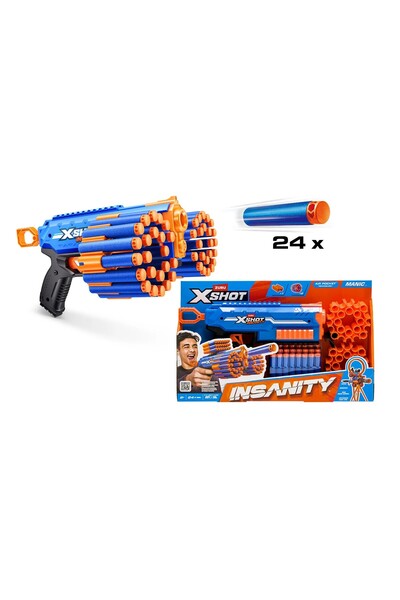 X-Shot Μπλάστερ Χ-Σοτ Ανίσαντιτι Μάνικ ΖΟΥΡΟΥ # 44; 24 Περιλαμβάνονται θέσεις...