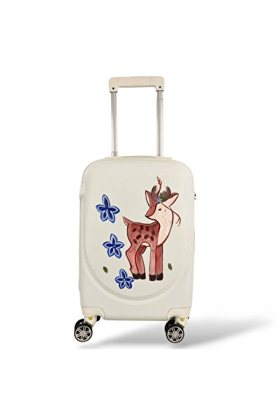 Playful Σκληρή Παιδική Βαλίτσα PLAYFULBAGS PS219-20. 55x40x20εκ. Μπεζ Φασκόμηλο