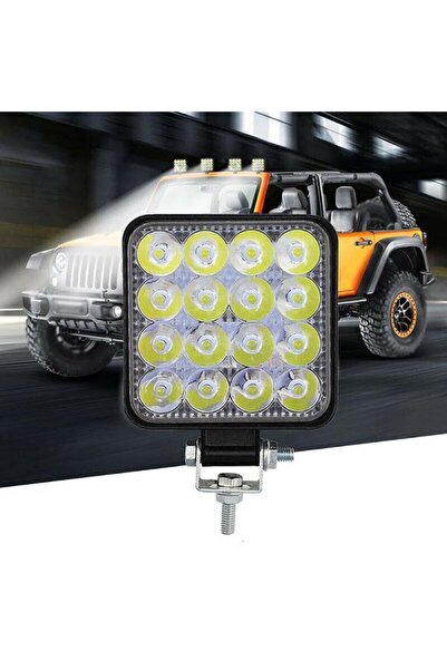 Vivendo Proiector auto LED, offroad sau marșarier, 48W, 12V sau 24V