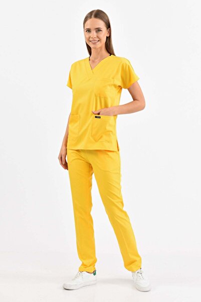 Owlet Medikal Yellow Lycra Surgical Suit