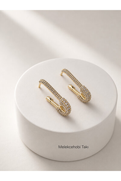 XUPING JEWELRY Melekcehobi Takı 14K Gold Altın Kaplama Çengelli İğne Tasarım ...