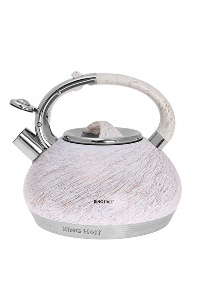 Kinghoff Cazan cu fluier 3 L INDUCȚIE GAZ 5 straturi DNO KING Hoff