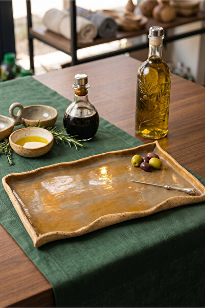 HAZEYA SERAMİK Handmade Stoneware Plate