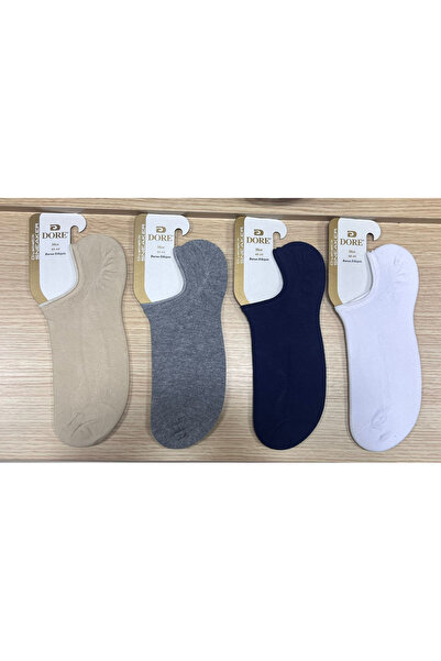 Dore Original 4 Pairs Premium Cotton Combed Comfortable Seamless Invisible Sp...