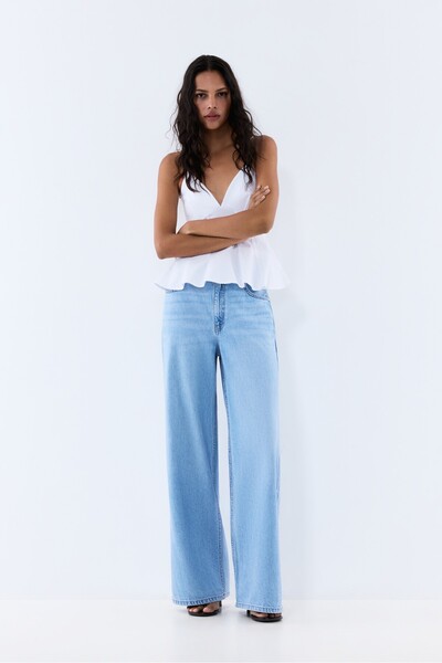 LEFTIES Wide leg jean