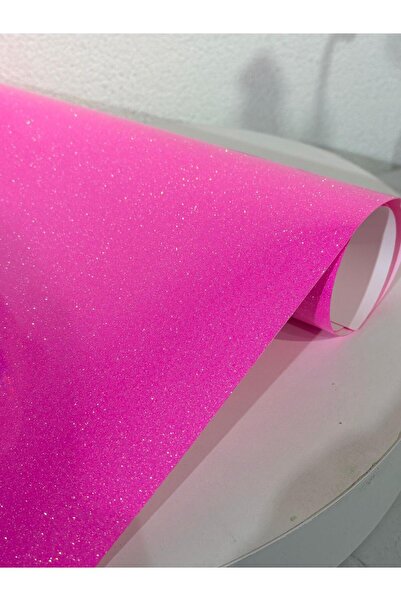 Fg Neon Glitter Flex Tekstil Folyosu (Simli Isı Transfer Filmi)