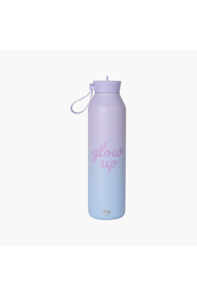 Citron Glow Up Collection Water Bottle-750 Ml-Twisting Lid- (304 Stainless St...