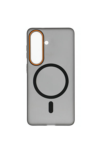 OEM MagSafe калъф за Samsung Galaxy S26 S942, ОЕМ, Go Orange, Черен