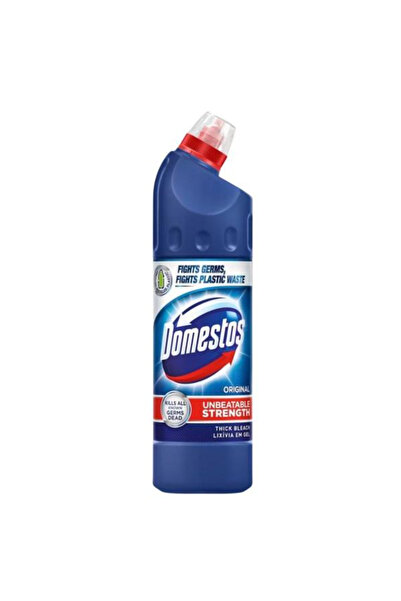 Domestos Dezinfectant pentru Toaleta - Thick Bleach Original Blue, 750 ml