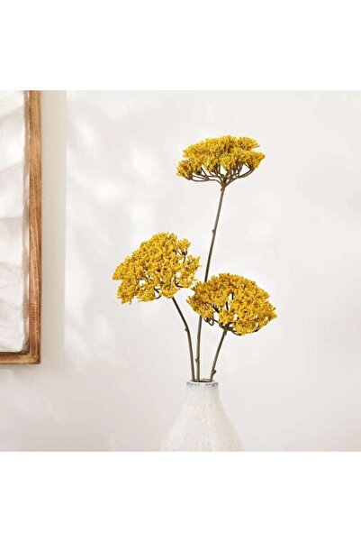 PAN HOME Wild Flower Artificial Stem 20.32x12.7x86.36cm- Yellow