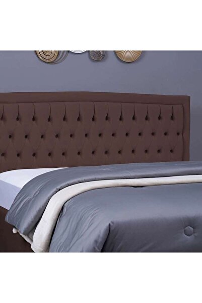 PAN HOME BIANCA HEADBOARD VELVET BROWN L-180 : H-125 CM