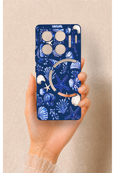 Vip Case İnfinix Gt 20 Pro Uyumlu Deniz Kabuğu Desenli Silikon Kılıf