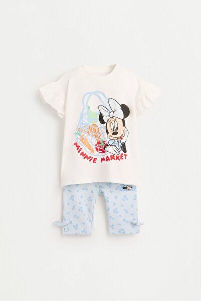 LEFTIES Minnie Mouse ©Disney t-shirt ve bisikletçi tayt takım
