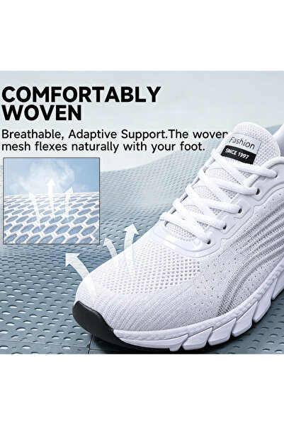SOSENFER Women's Athletic Shoes, Lightweight and Breathable, Suitable for Eve...