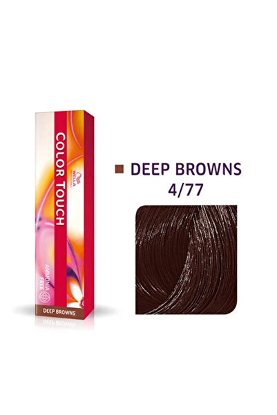 Wella Professionals Wella Color Touch Deep Browns 4/77 Vopsea de păr semi-per...