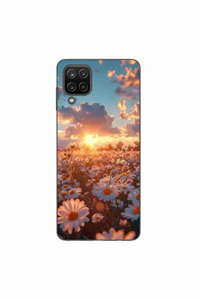 OEM Husa compatibila cu Samsung Galaxy A12 Silicon Gel Tpu Model Rasarit cu F...