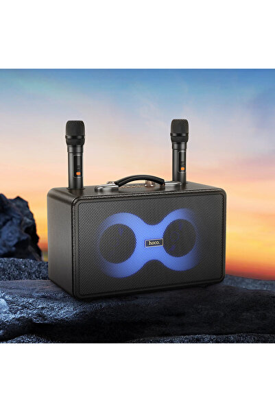 hoco. Hoco Boxa de Karaoke cu Microfoane Wireless Și Efecte De Iluminare HA8 ...