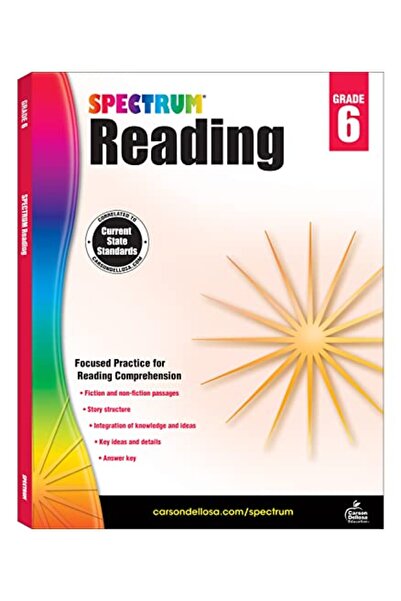 Spectrum Reading Workbook, Grade 6