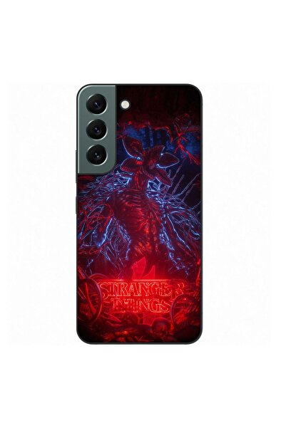 OEM Калъф, съвместим със Samsung Galaxy S22+ Plus, силиконов гел TPU, с десен...