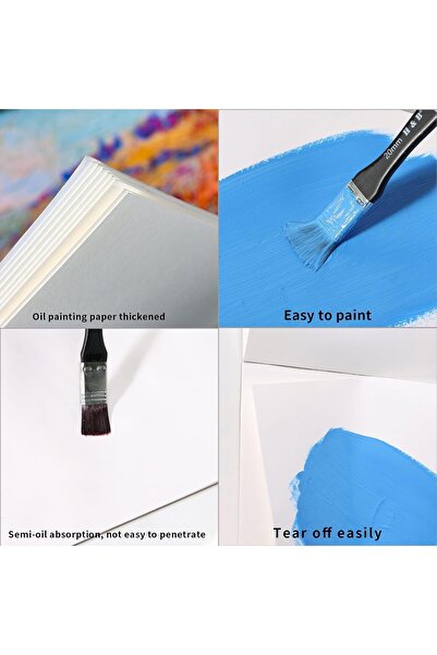 Alayjah , A4 Watercolor Pad, 1 Piece, Portable and Lightweight Painting Book, Beginners’ Color Sketching & Creative Artwork 20100443