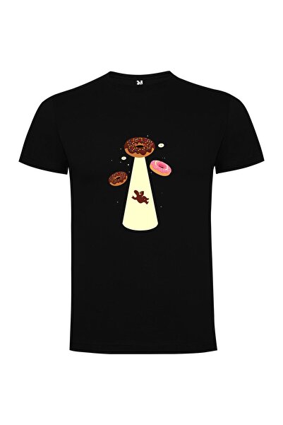 iLovePrints Flying Donut Delight Tshirt