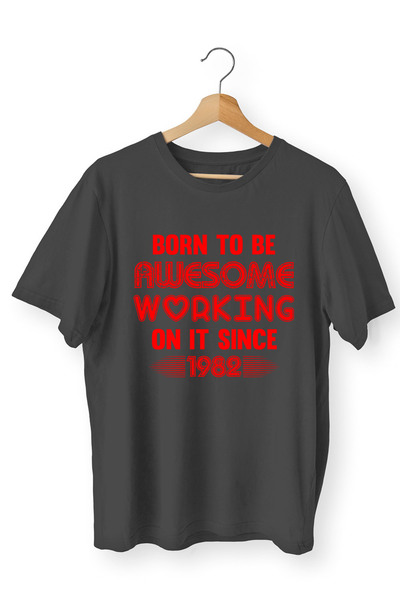 iLovePrints Μπλούζα Born To Be Awesome