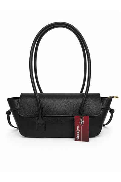 Sellini Berlin Baguette Women's Shoulder Bag with Knot Detail on the Covered ...