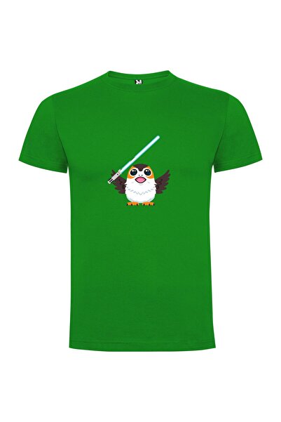 iLovePrints Last Porg Jedi Sword Tshirt