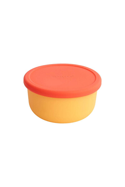 Zingies Μπίλι Δοχείο Σνακ Σιλικόνης Κόκκινο 150 ml