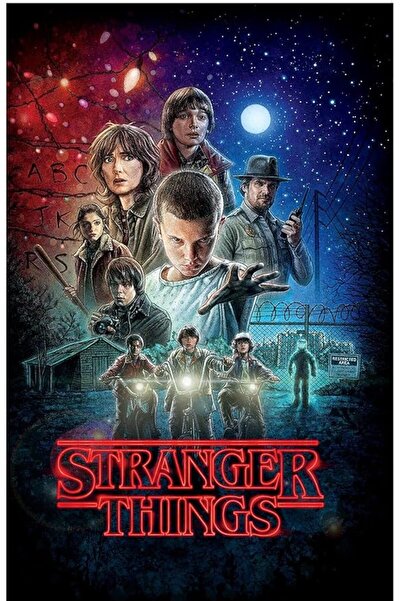 ESSESORIES Stranger Things Movie Poster Wall Art Room Decor Self Adhesive