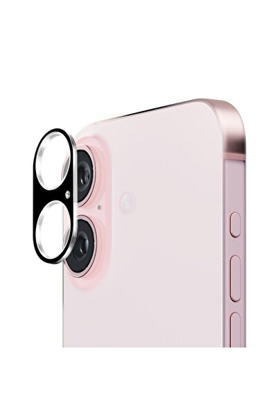 Techsuit Πλήρες Γυαλί Κάμερας - iPhone 16 / iPhone 16 Plus - Μαύρο